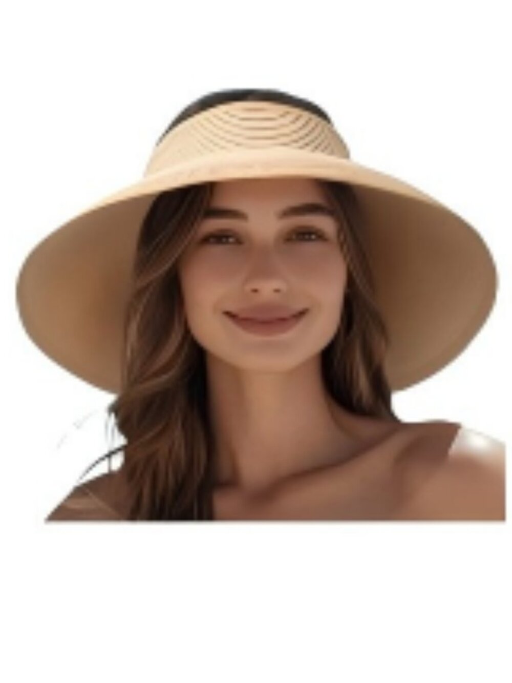 Wide Brim Straw Sun Hat